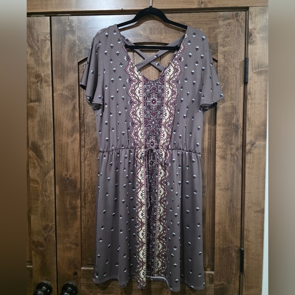 Maurices Patterned Dress